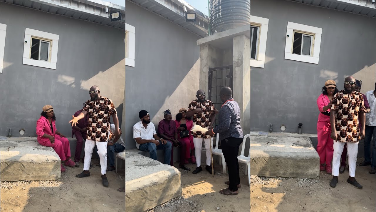 A Must watch: Omotunde and family are getting it h0t from my blind uncle 