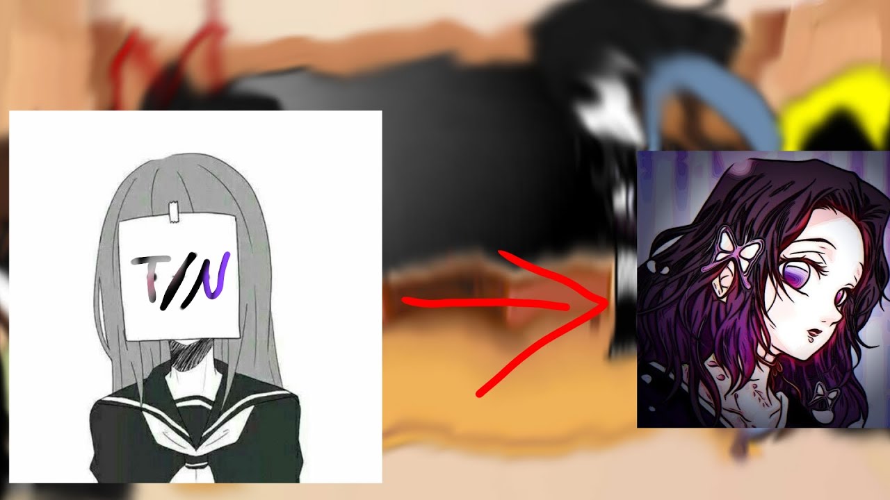 los creepypastas reaccionan a TN es shinobu