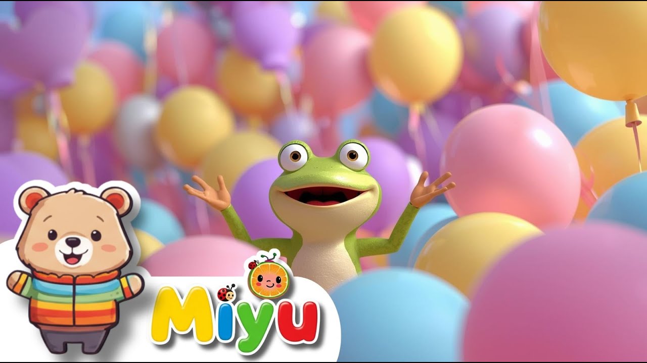 Impara i Colori, gli Animali e Tanto Altro con Miyu! 🌈🐸🚗 Le Canzoni Preferite dai Bambini!