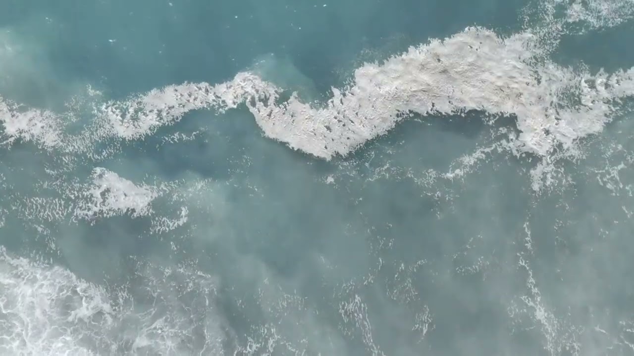 Black Sands Beach, Shelter Cove California. Drone Footage. 