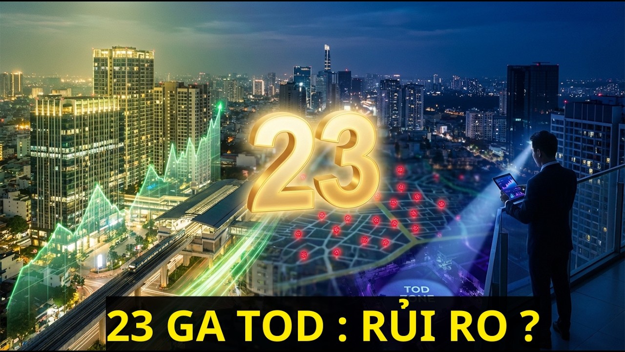 23 Ga TOD TP.HCM: Quỹ Đất Nào Thực Sự Hưởng Lợi Từ Metro & Vành Đai 3? |Hồ Sơ Tin Tức NEWS