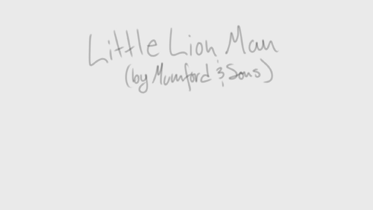 Boyf riends |Little Lion Man by Mumford and Sons| wip