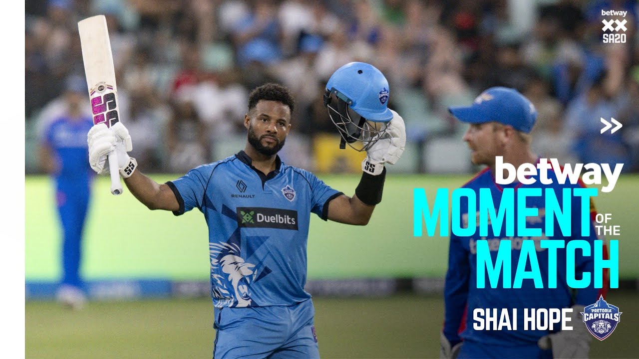 Betway Moment of the Match | Shai Hope | Match 16 | Betway SA20