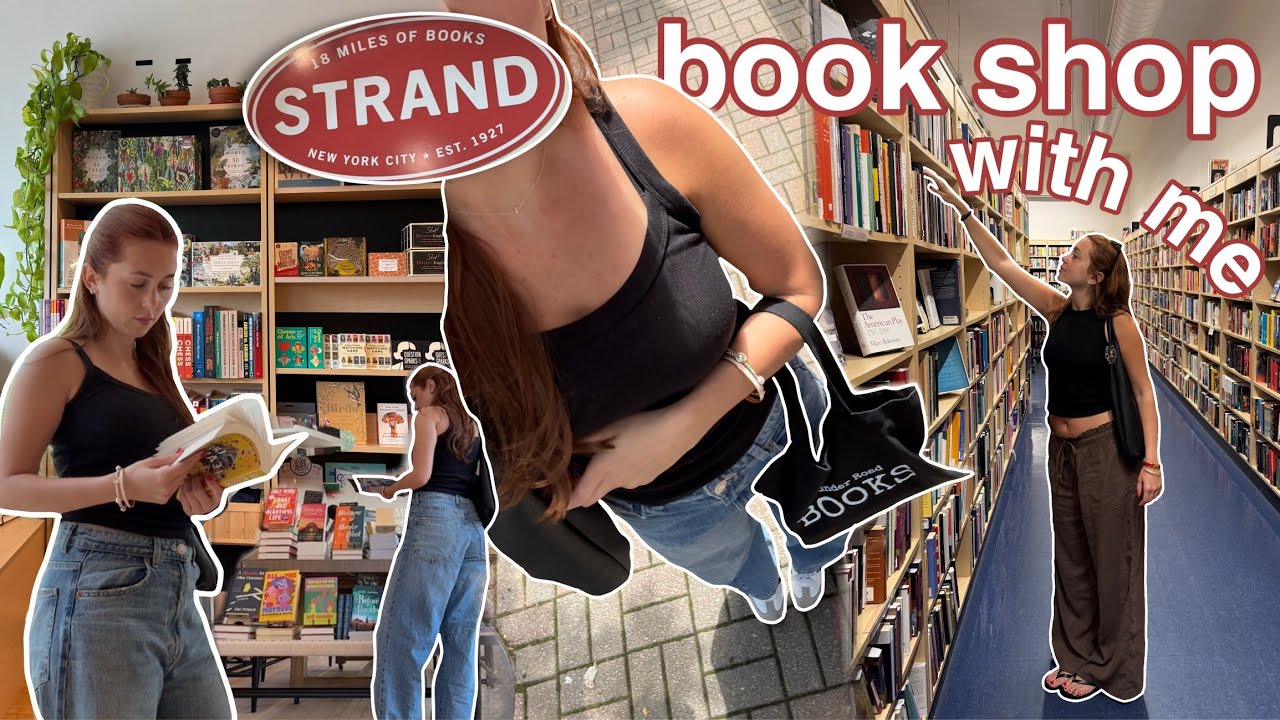 book shopping at indie bookstores for a week! 📚🛍️ *book haul*