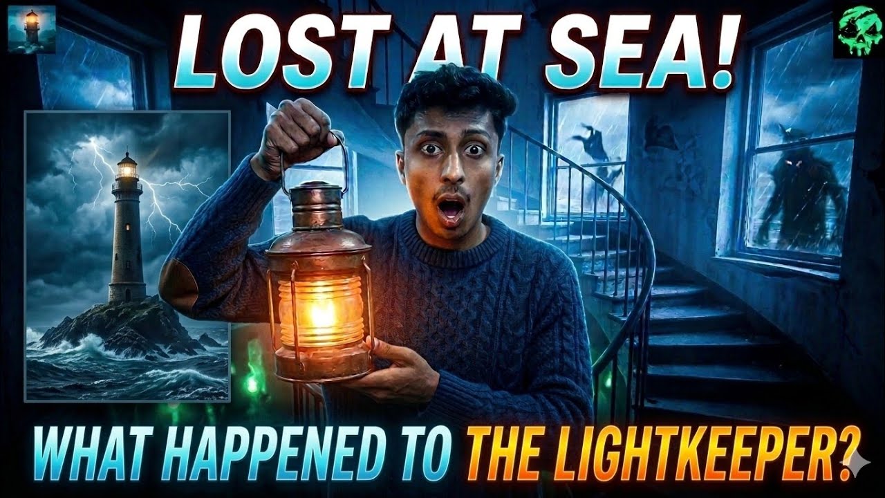 THE LIGHTKEEPER/playing horror game/first video  #thelightkeeper #horrogame