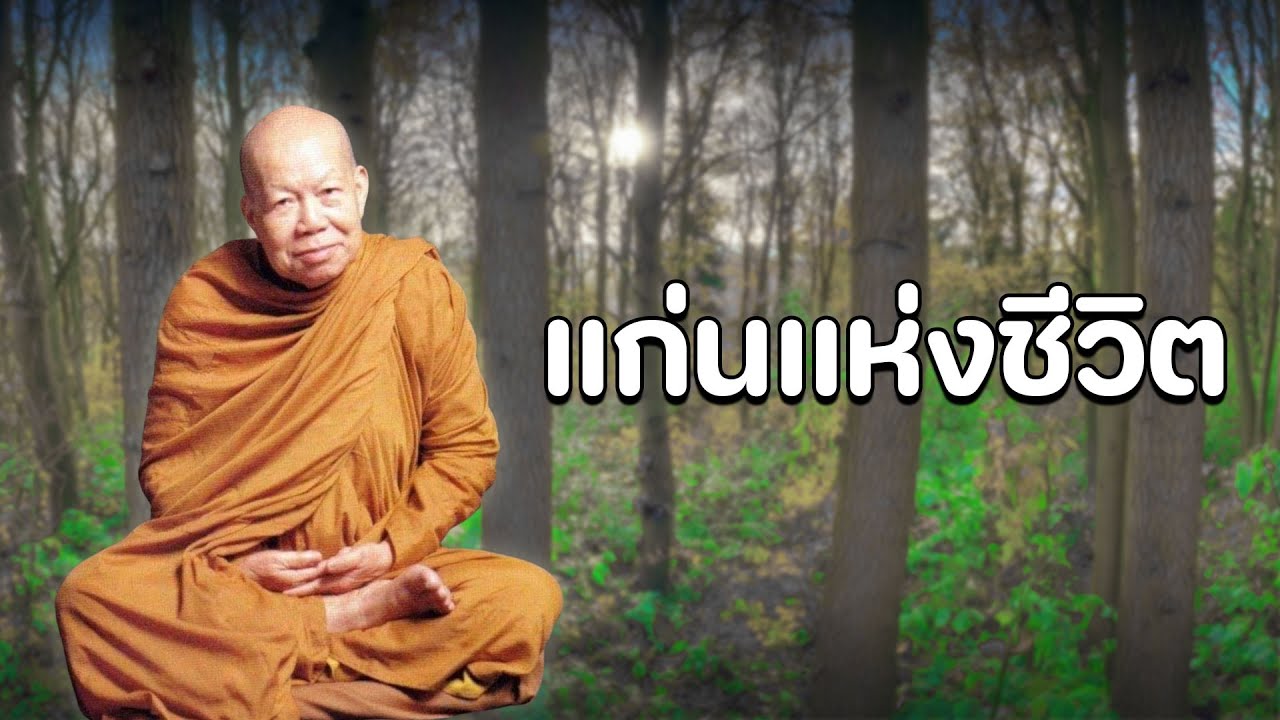 แก่นแห่งชีวิต #เสียงเทศน์ หลวงปู่เหรียญ วรลาโภ