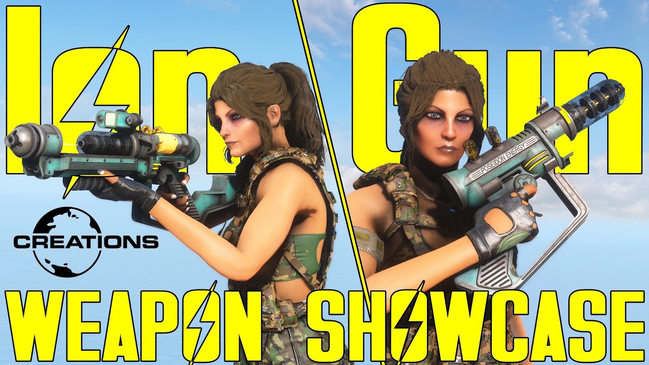Fallout 4: Ion Gun - Fallout 4 Creations - Weapon Showcase