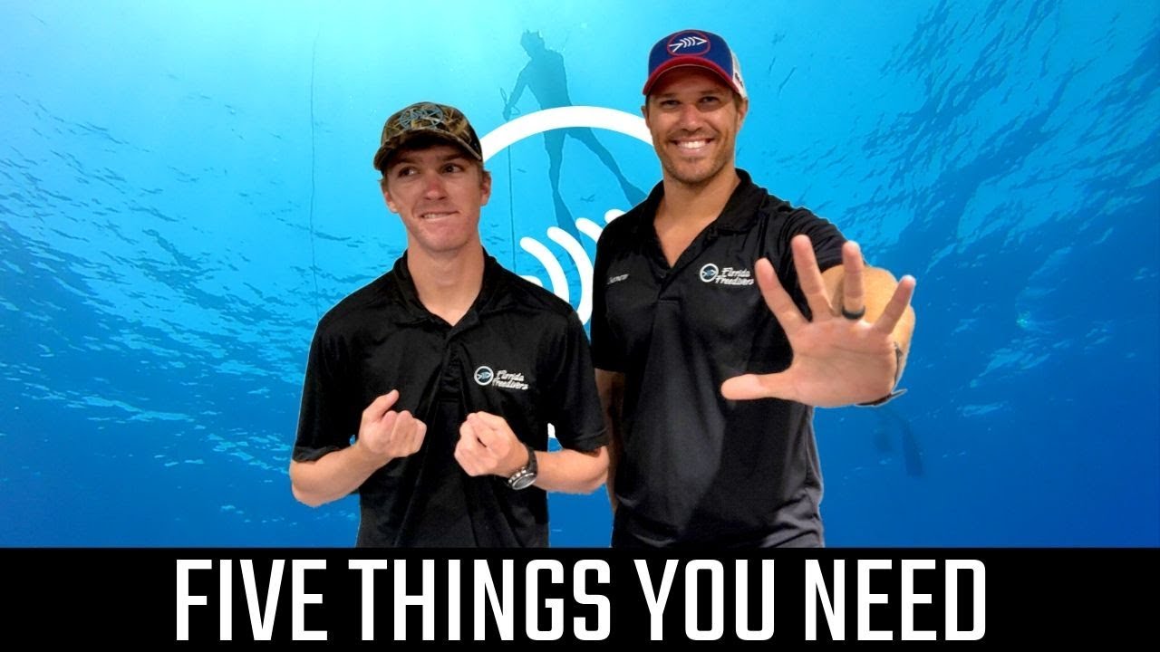 Five Things You Need - Florida Freedivers