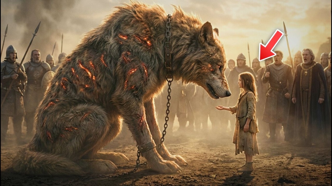 The Alpha King’s War Beast Knelt Before a Poor Girl — The Pack Went Silent