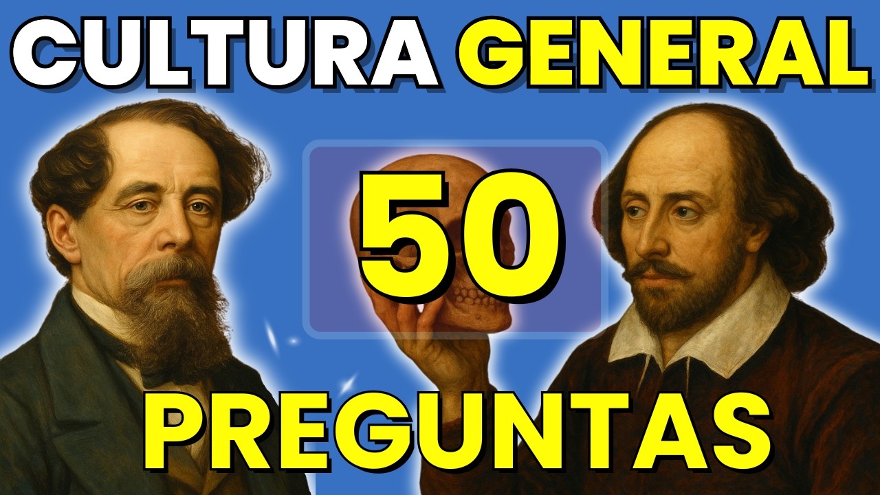 📚 50 Preguntas de CULTURA GENERAL 🧠: ¿Cuántas puedes responder? ✅