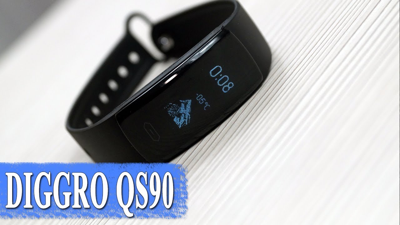 Diggro QS90 фитнесс браслет 0,96' OLED дисплеем и отличным функционалом