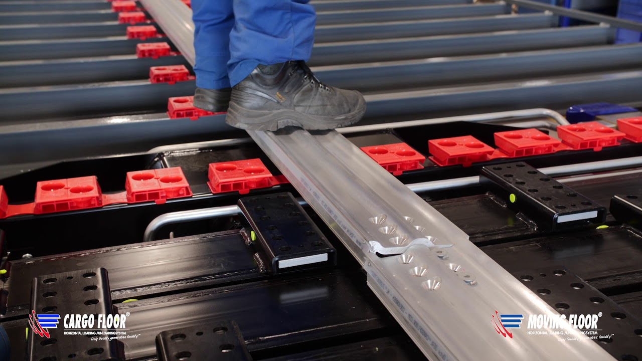 Cargo Floor how to connect two slats to eachother