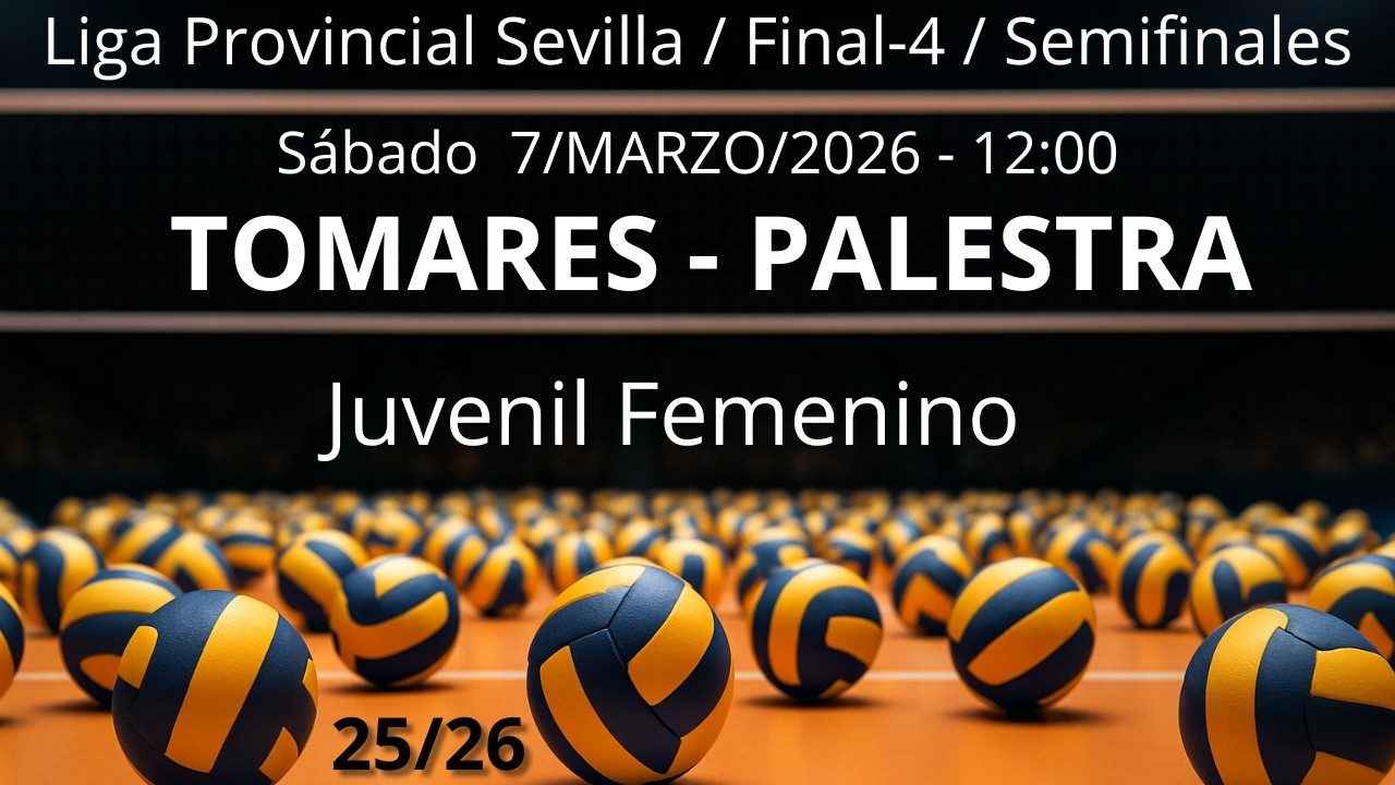 TOMARES - PALESTRA (JUVENIL FEMENINO Voley)