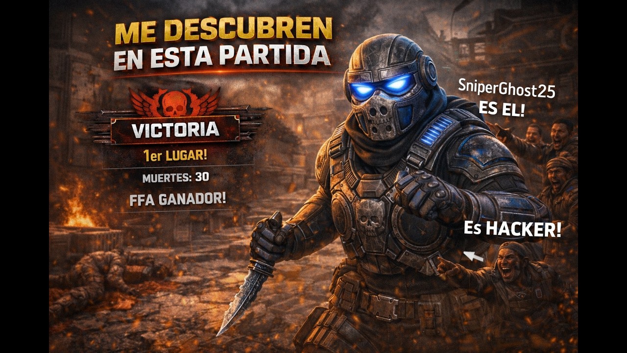 DESCUBREN QUE SOY YO EN ESTA PARTIDA! | GEARS 5 GAMEPLAY