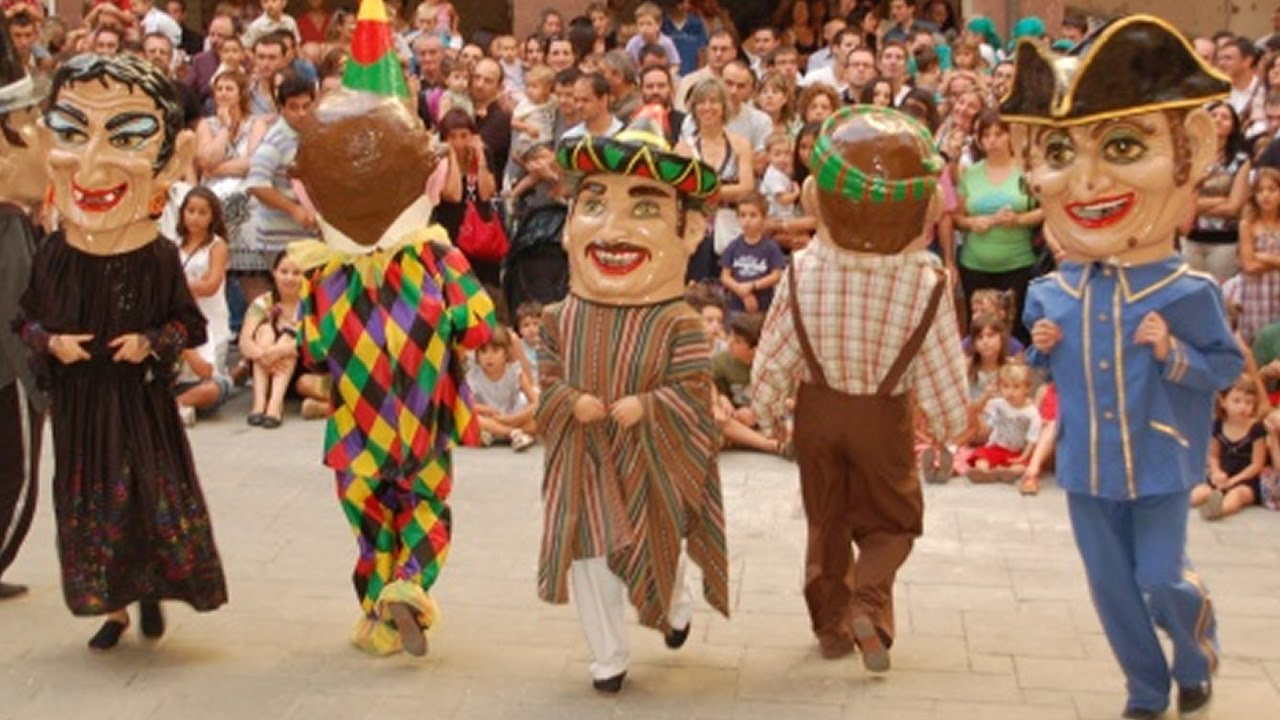 Ball dels Capgrossos Agramunt - Festa Major Agramunt 2014