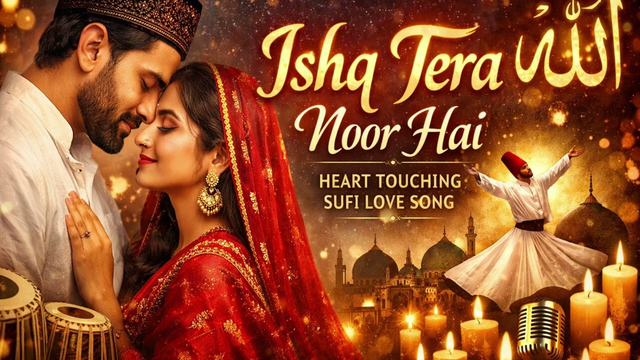 Ishq Tera Noor Hai | Heart Touching Sufi Love Song 2026 | New Romantic Qawali | Roohani Ishq