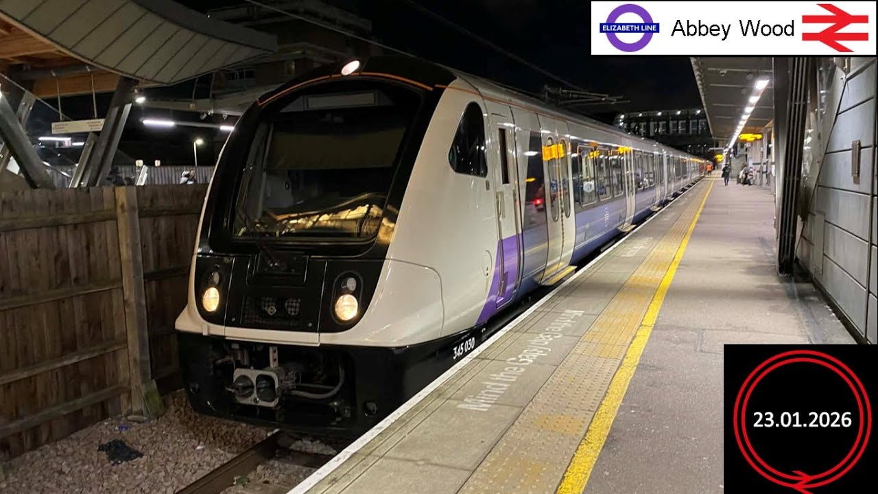 Trains at Abbey Wood - 23.01.2026