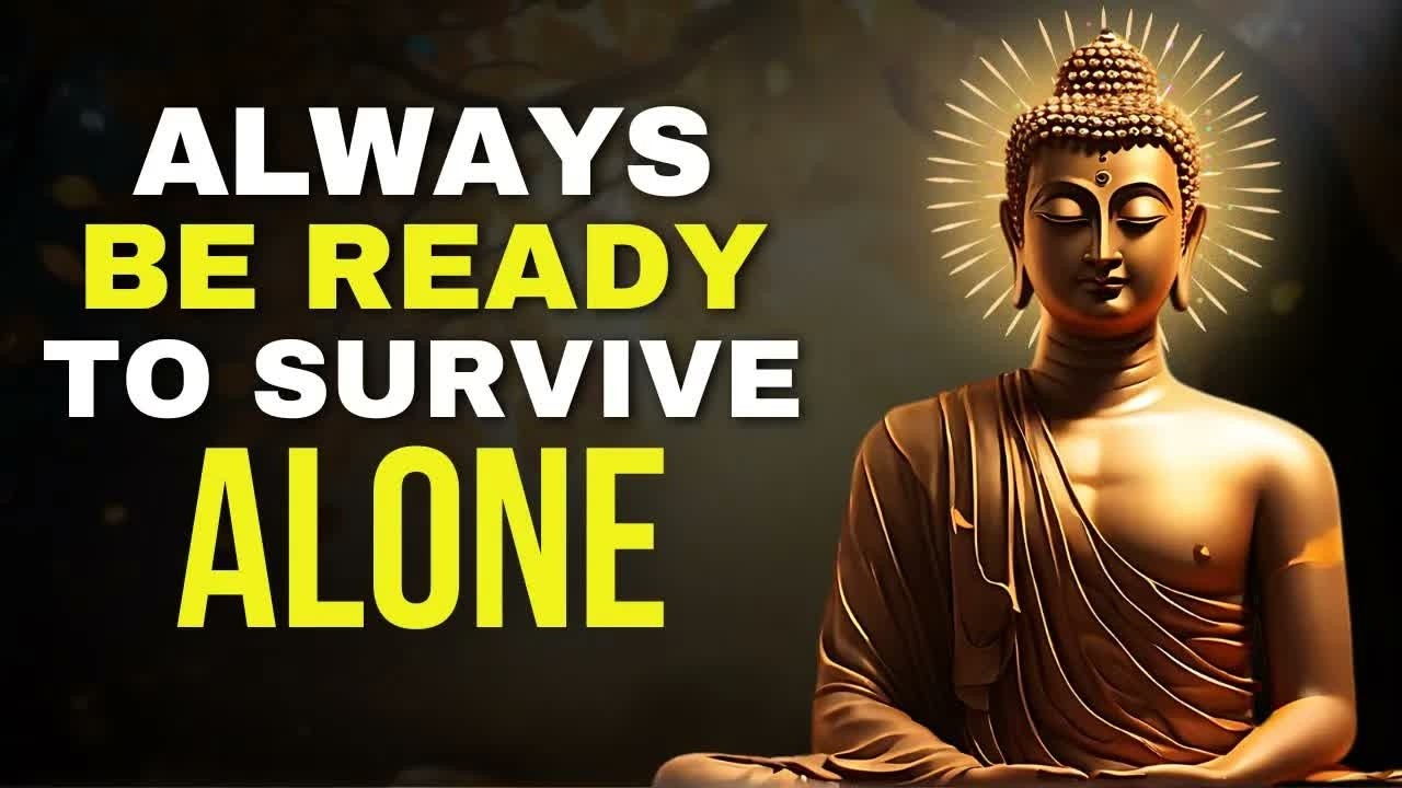 DO IT ALONE Best Ever Motivational Video ｜ Buddhism In English ｜ Buddhist Teachings