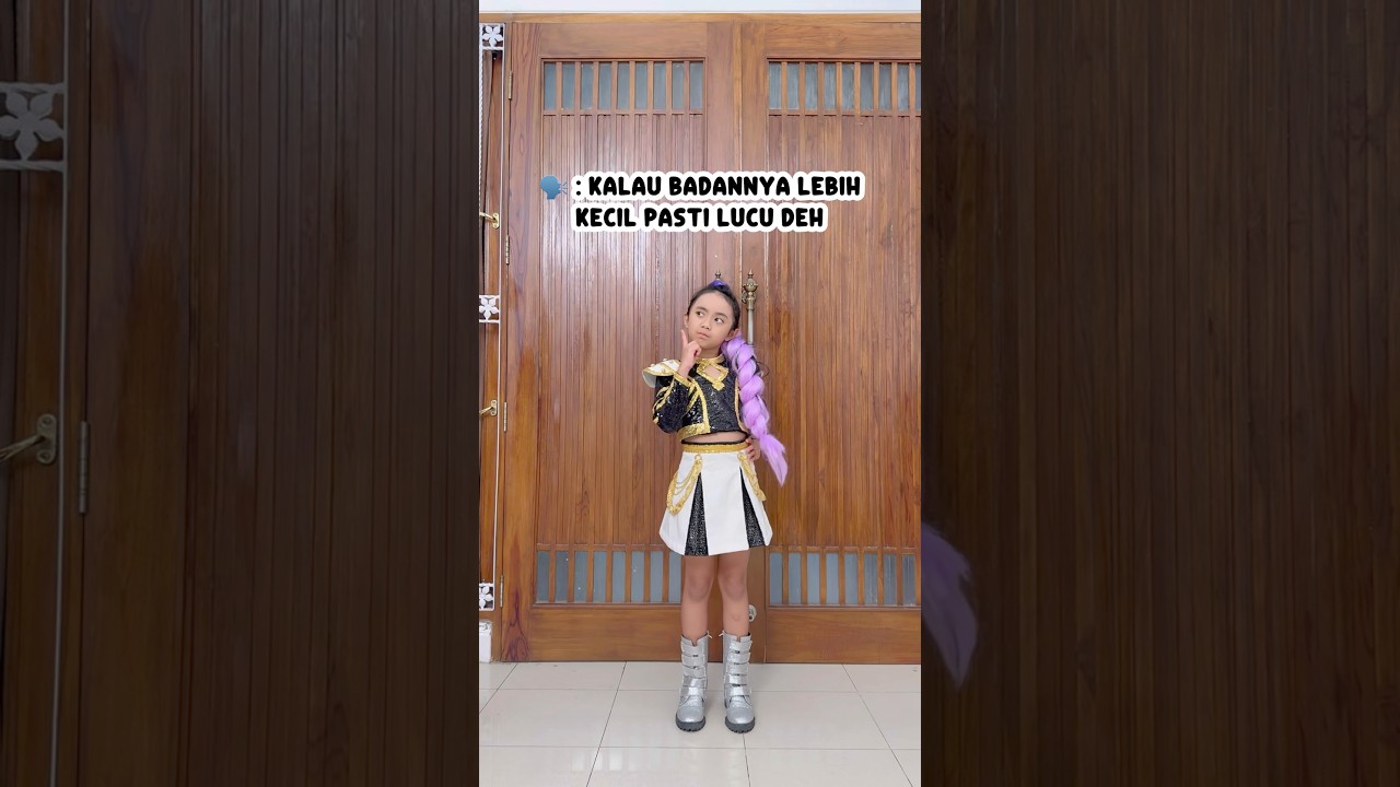SAMANTHA DAN AUDREY BERUBAH JADI KPOP DEMON HUNTER VIRAL DANCE GOLDEN