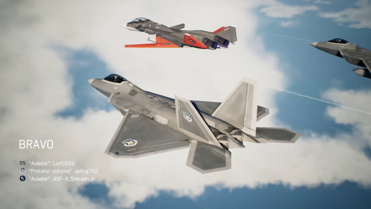 Ace Combat 7 MP | Fort Grays Team Deathmatch | X-02S with EML