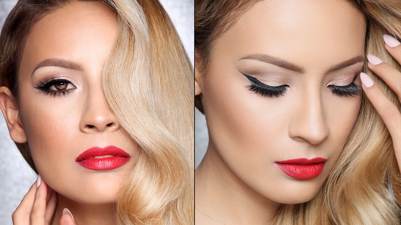 Classic Hollywood Makeup Tutorial (Talk Through)