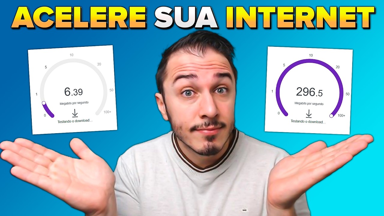 COMO AUMENTAR A VELOCIDADE DA INTERNET NO PC E RETIRAR O LIMITADOR