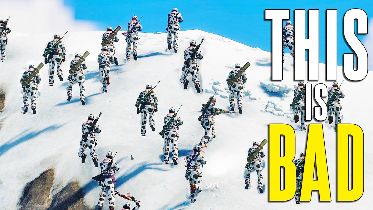 The LARGEST ZERG EVER TRIES to Raid a Small Clan...
