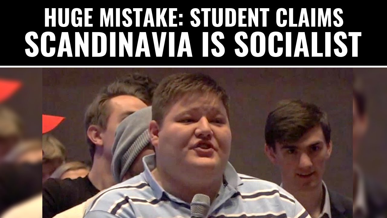 HUGE Mistake... Student Claims Scandinavia Is 