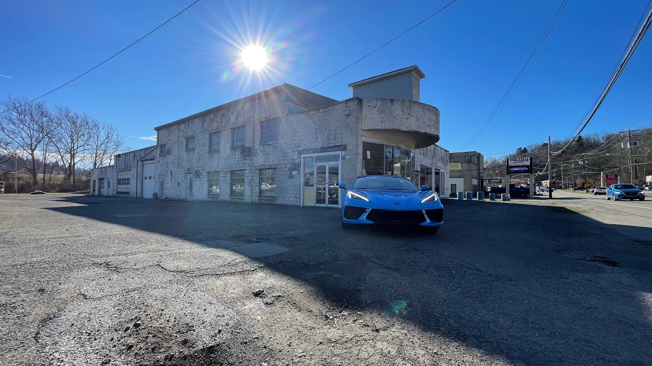 Original Yenko Chevrolet Dealership in Canonsburg Pennsylvania on December 14, 2023.
