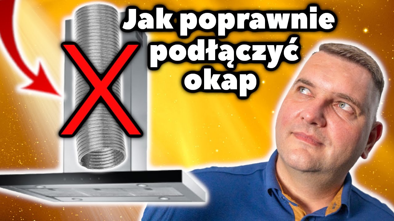 Systemy podłączenia okapow. Jak podłączyć okap by nie hałasował. Instalacja okapu stałe rury okapowe
