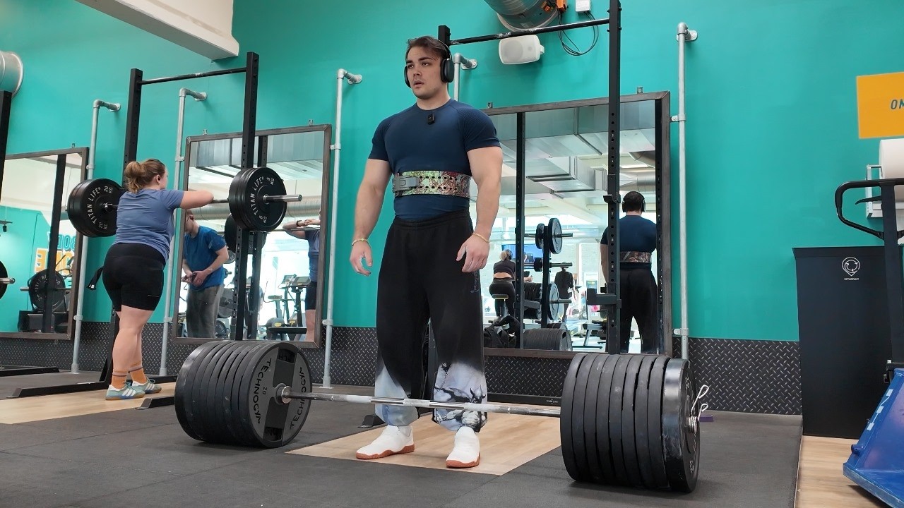 370kg Deadlift Workout!