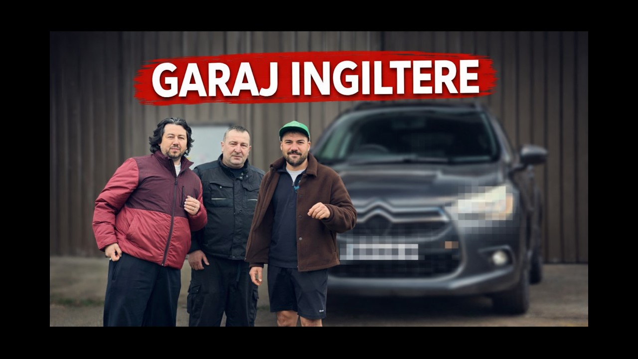 Ingiltere'de garajimizi aciyoruz.