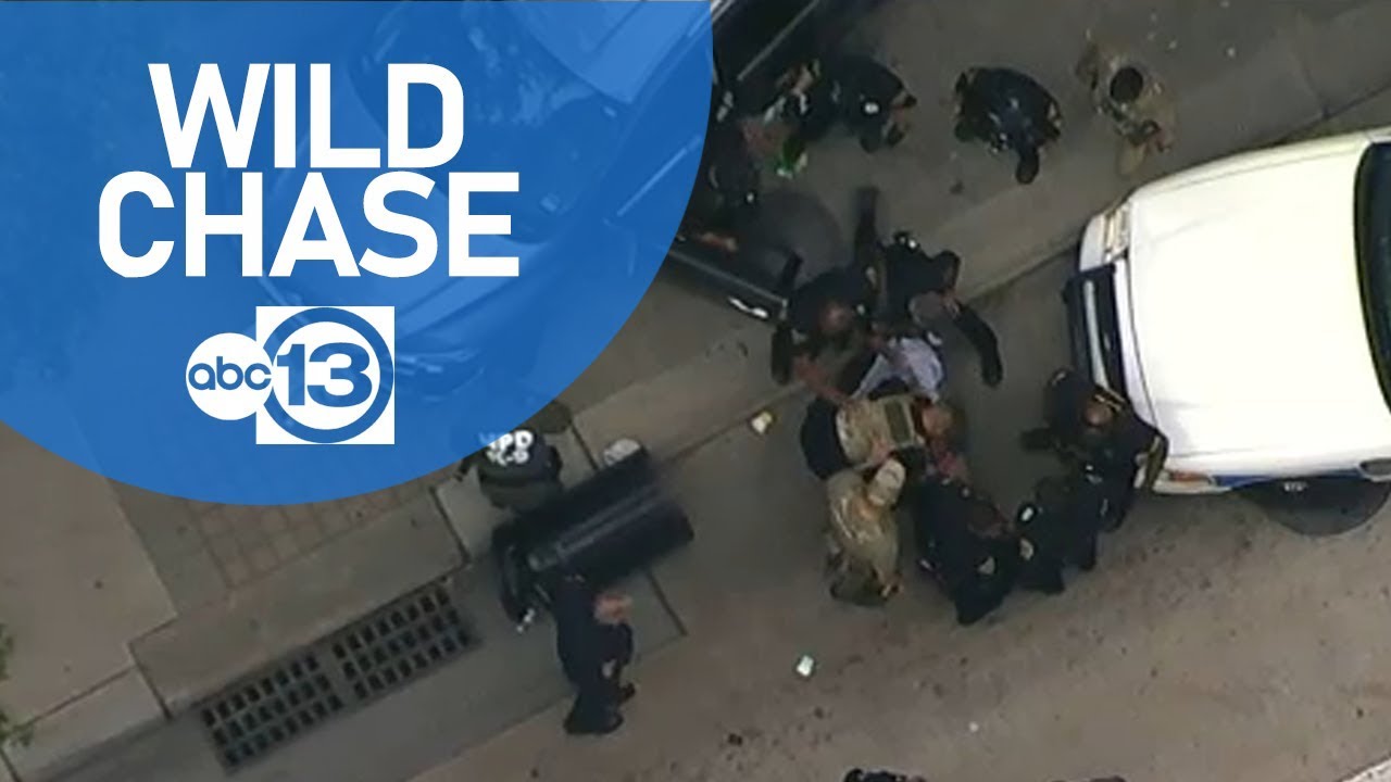 WATCH: Houston police chasing vehicle in south Houston