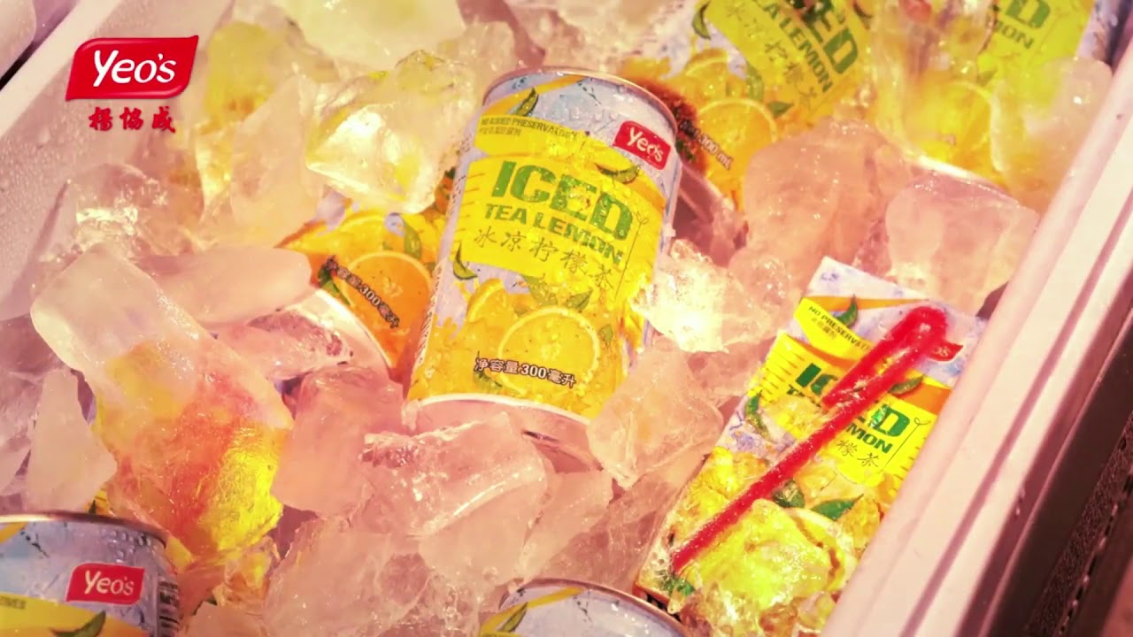 Promote Yeos Iced Lemon Tea 2018