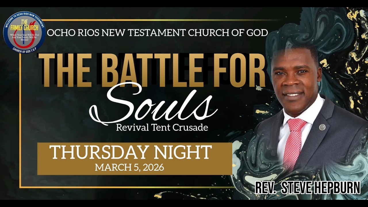 BATTLE FOR SOULS //THURSDAY NIGHT//REVIVAL TENT CRUSADE MARCH 5, 2026