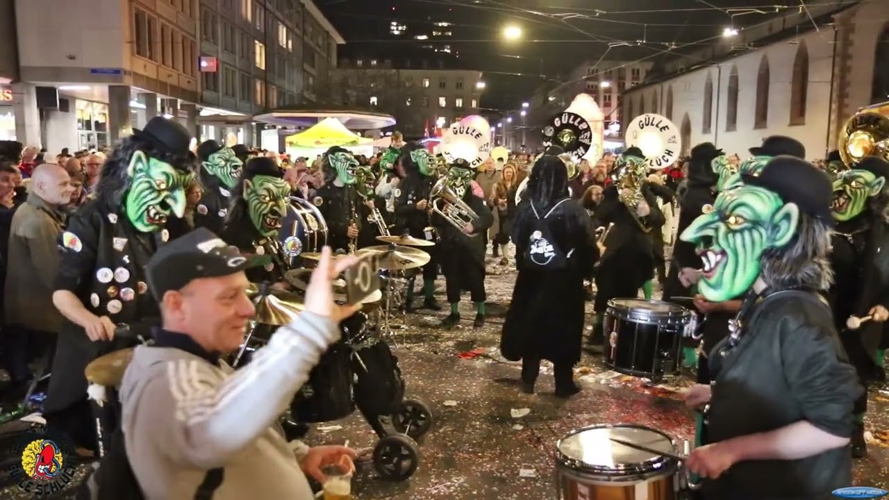 Gülle Schlüch - Platzkonzärt Schiefe Egg - Basler Fasnacht 2026 - Mittwuch 25.02.2026