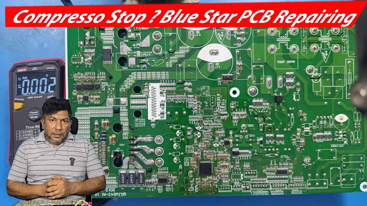 bluestar compressor stop on 3 - 5 ampere