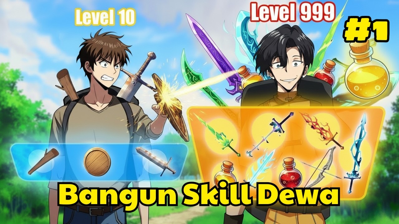 Diremehkan Rank F, Baru Bangun Sudah Dapat Skill Tingkat Dewa | Ringkasan Komik