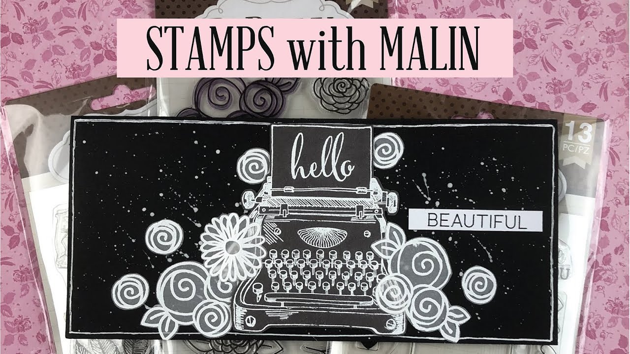 Stamped Cards with Malin