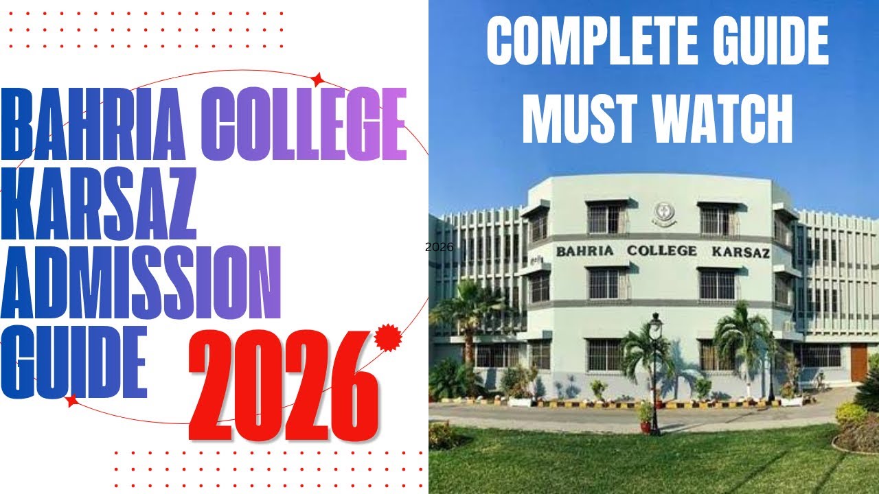Bahria College Karsaz Admission Test Guide 2026 | Education Insights Pakistan