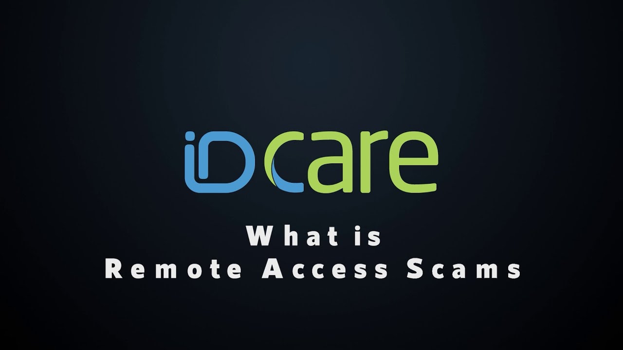 What is a remote access scam?