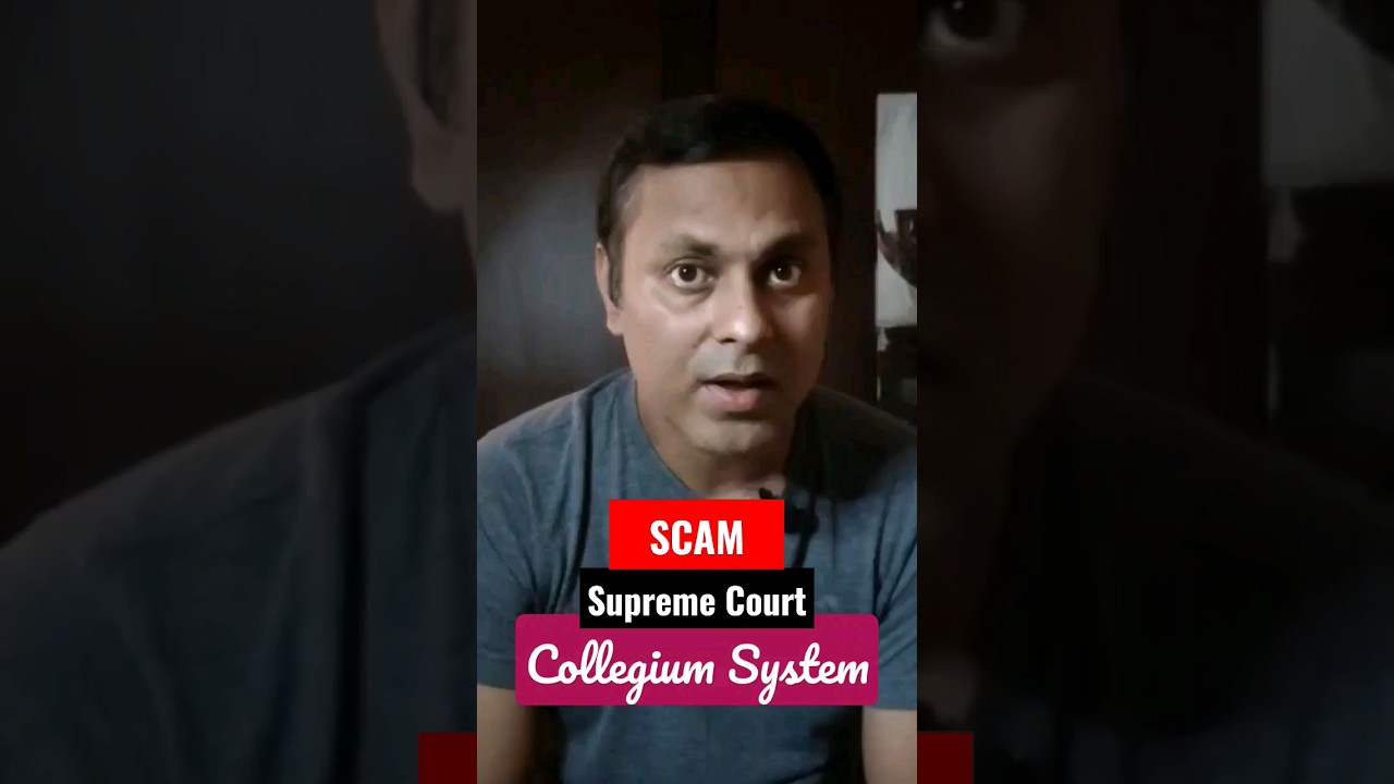 Supreme Court Collegium System is A Scam #cjidychandrachud #collegium #ytshorts
