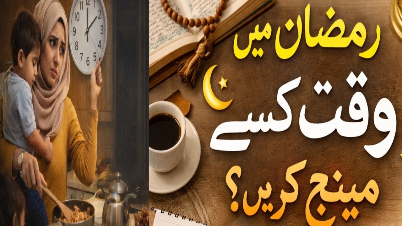 Ramzan Mein Time Management Kaise Karein? | Ghar Aur Ibadat Dono Manage Karein