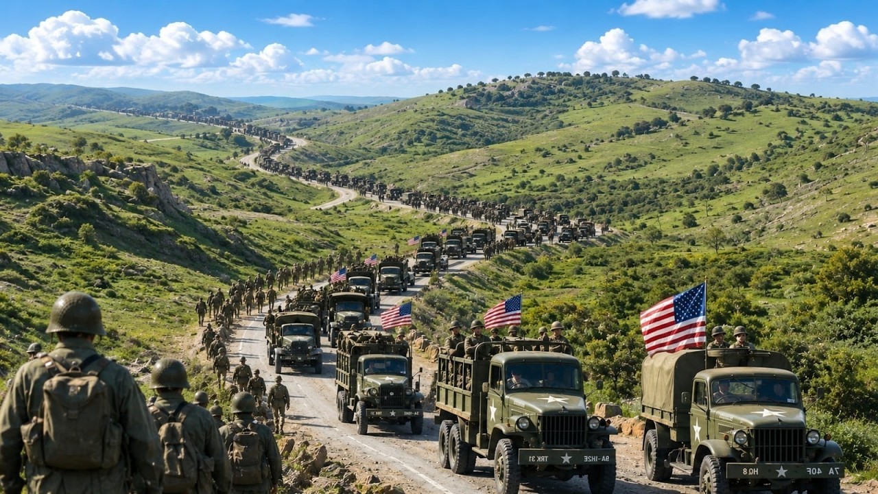 Instant Death! US Reinforcements Hit by Russian Attack While Crossing Border &ndash; ARMA 3