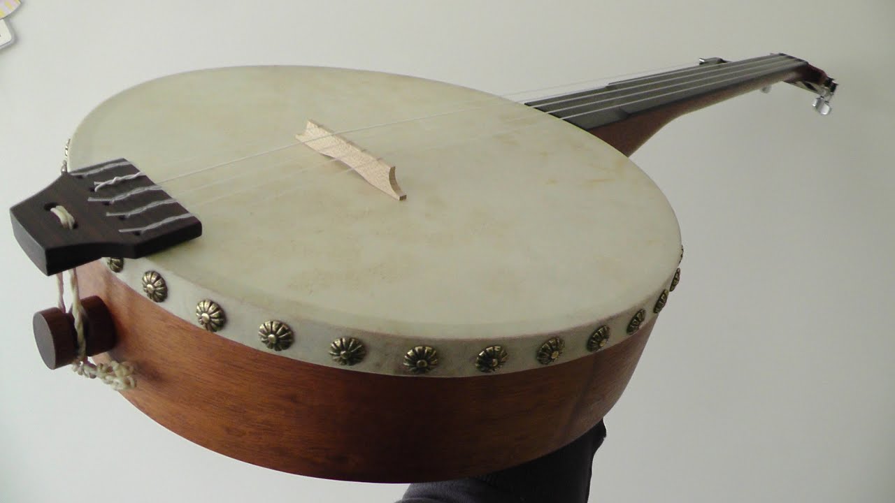 Crawford Tackhead Banjo (Fretless/Mahogany)