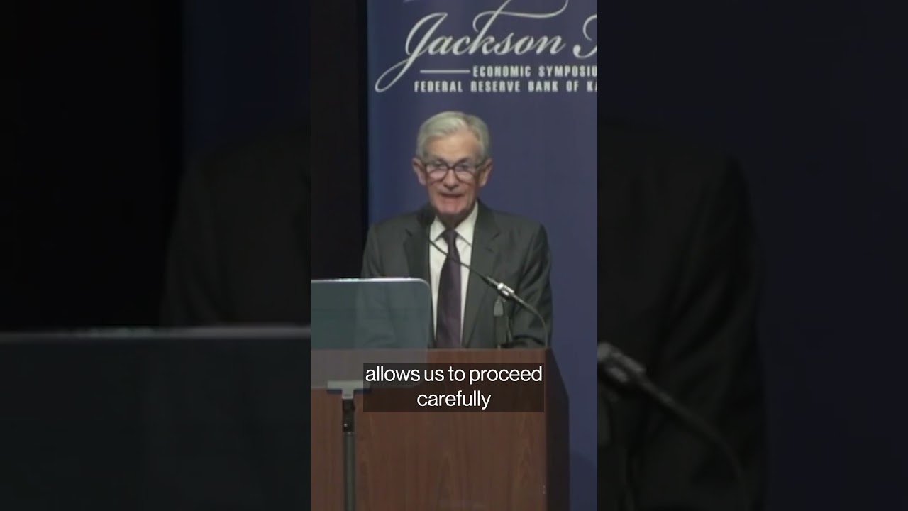 Fed Chair Powell opens the door to rate cuts #shorts #powell #jacksonhole #fed