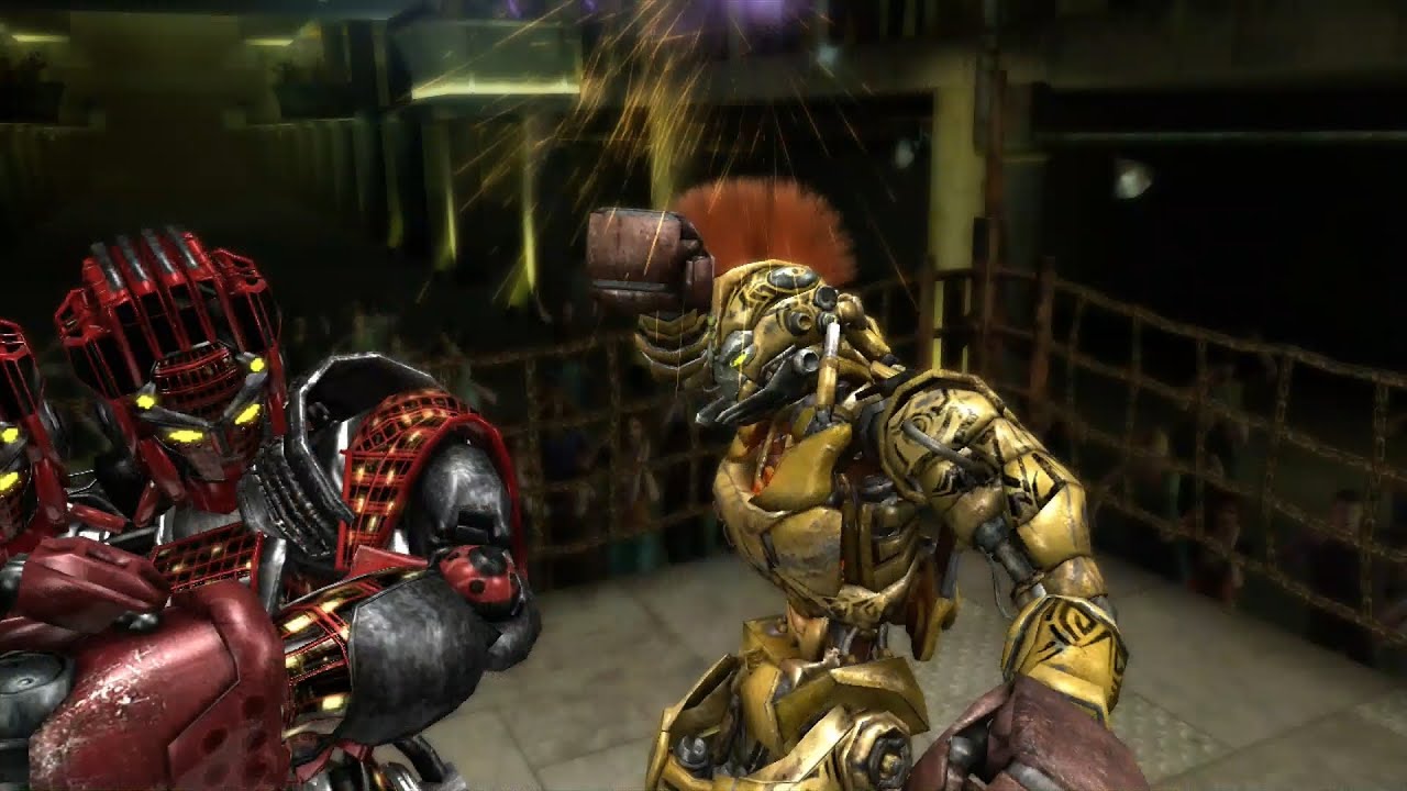 REAL STEEL THE VIDEO GAME - DESTROYING MIDAS (TWIN CITIES vs MIDAS)