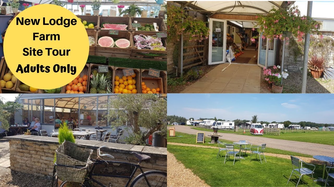 New Lodge Farm Caravan Site in Bulwick Northamptonshire