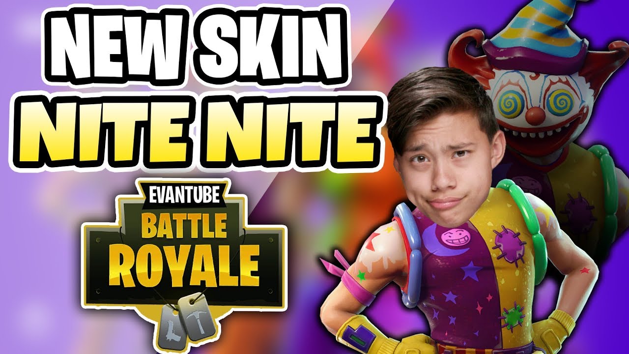 New NITE NITE Clown Skin! | Hide and Seek & Fortnite Funny Moments