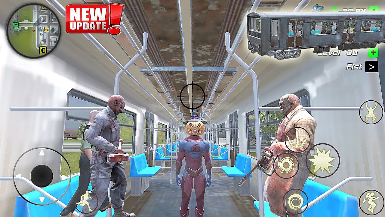Hurricane Superhero : Wind Tornado Vegas Mafia #59 New Update Train in the City